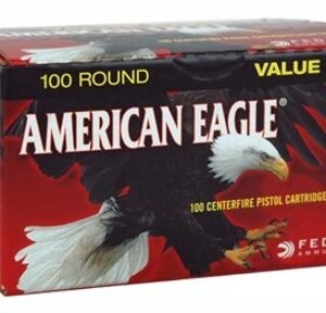 Federal AE9DP100 American Eagle Handgun 9mm Luger 115 gr Full Metal Jacket 100 RND Box