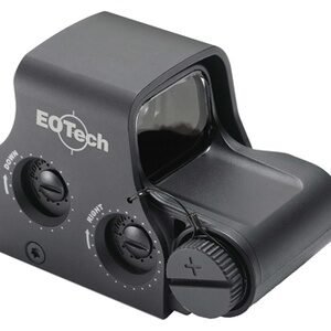 Eotech EXPS32 EXPS Matte Black 1 x 1.20" x 0.85" 2 x 1 MOA Red Dots/68 MOA Ring
