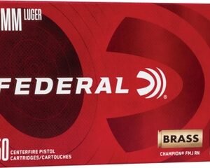 Federal WM5199 Champion Training 9mm Luger 115 gr Full Metal Jacket
