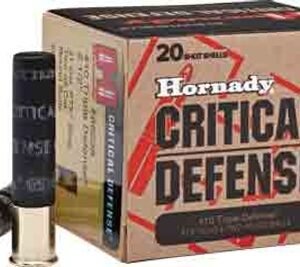 Hornady 86238 Critical Defense Triple Defense 410Gauge 2.50" 2RoundBalls/1 FTXSlug