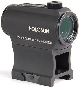 Holosun HS403B 403 Black Anodized 1 x 20 mm 2 MOA Red Dot