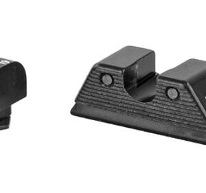 Trijicon 601092 HD XR Night Sight Set Green Tritium/Orange Outline Front, Green Tritium Rear, Black Frame, Fits Most Glock/17 MOS/19 MOS/45 MOS
