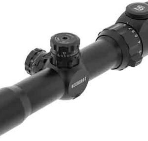 UTG UTG SCOPE 1-8X28 30MM MRC/IE BG4 RETICLE W/ACCU-SYNC RINGS