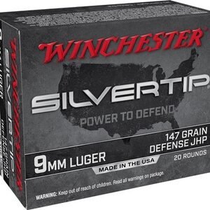 Winchester Ammo W9MMST2 Silvertip 9mm Luger 147 gr Silvertip Jacket Hollow Point