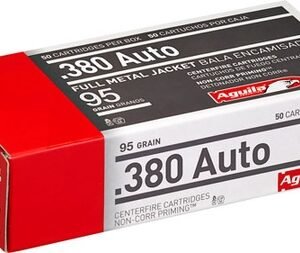 Aguila 1E802110 380ACP 95gr Full Metal Jacket