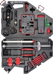 Real Avid AVAR15AMK Armorer's Master Kit AR15 Gray/Red