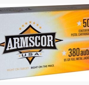 Armscor FAC3802N USA 380ACP 95gr Full Metal Jacket