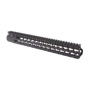 BCM KMRA13556BK KMR Alpha Handguard 13" Keymod Style Made of Aluminum with Black Anodized Finish for AR-15
