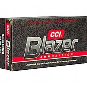 CCI 3578 Blazer 9mm Luger 124 gr Full Metal Jacket (FMJ)