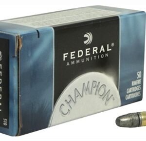 Federal 510 Champion Training Rimfire 22 LR 40 gr Lead Round Nose