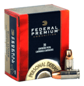 Federal P9HS1 Premium Personal Defense 9mm Luger 124 gr Hydra Shok Jacketed Hollow Point