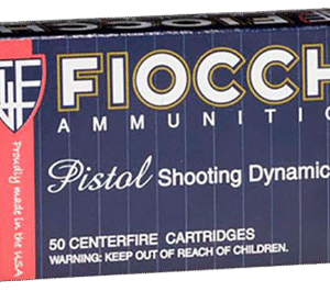 Fiocchi 357F Range Dynamics 357Mag 142gr Full Metal Jacket Truncated Cone
