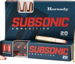 Hornady 80877 Subsonic Rifle 300Blackout 190gr Sub X