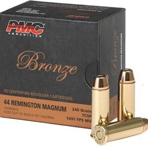 PMC 44D Bronze 44 Rem Mag 240 gr Truncated Cone Soft Point