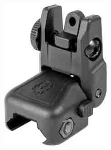 Ruger 90415 Rapid Deploy Rear Sight Black Ruger SR-22/SR-556/SR-762