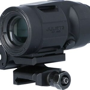 Sig Sauer Electro-Optics SOJ3M001 Juliet3-Micro Magnifier Black 3x 22 mm 90 Degree Push Button Flip-to-side Mount