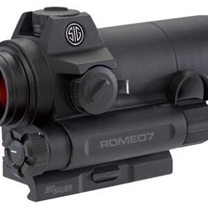 Sig Sauer Electro-Optics SOR71001 Romeo7 Black 1 x 30 mm 2 MOA Red Dot