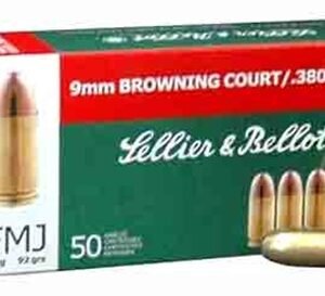 Sellier & Bellot SB380A Handgun 380 ACP 92 gr Full Metal Jacket