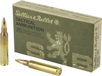 Sellier & Bellot SB556A Rifle 5.56x45mm NATO 55 gr Full Metal Jacket