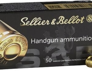 Sellier & Bellot SB9D Handgun 9mm Luger 124 gr Jacket Hollow Point