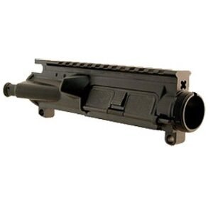 Spikes SFT50M4 Flat Top Stripped Upper Multi-Caliber 7075-T6 Aluminum Black Anodized Receiver for M4 Platform