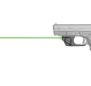 Viridian 9120091 E-Series Fits Glock 17/19/34/45/47 Green Laser Black Polymer Trigger Guard Mount