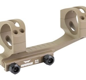 Warne LRSKEL34DE Skeletonized Scope Mount/Ring Combo Dark Earth Aluminum 34mm Tube MSR 20 MOA