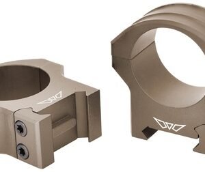 Warne 8514TM HyperLite Dark Earth Cerakote Dark Earth Cerakote 30mm Tube Picatinny/Weaver/Maxima Fits Tikka