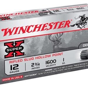 Winchester Ammo X12RS15 Super X 12 Gauge 2.75" 1 oz Rifled Slug Shot