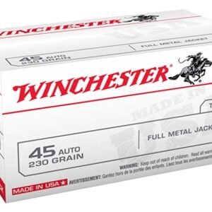 Winchester Ammo USA45AVP USA Value Pack 45 ACP 230 gr Full Metal Jacket