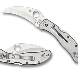 Spyderco SPYDERCO HARPY CLIPIT SS 2.75" SILV