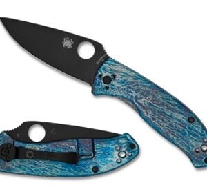 Spyderco SPYDERCO TENACIOUS TI DISRY BLK/BLU