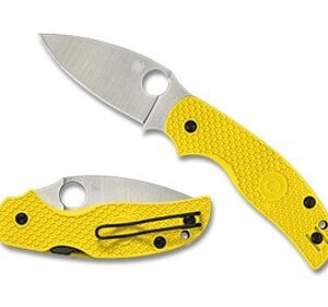 Spyderco SPYDERCO SAGE 5 LW SALT 3" YELLOW